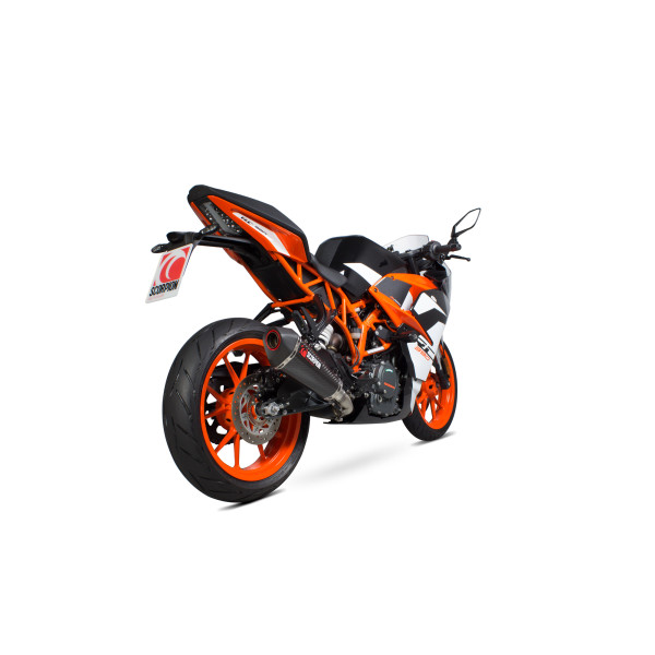 Scorpion Exhaust KTM RC390 2017 - 2021 Serket Taper Slip-on Carbon Fibre Sleeve